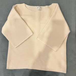 Cream sweater
